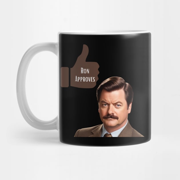 Ron Approves Funny Meme by Tee Shop